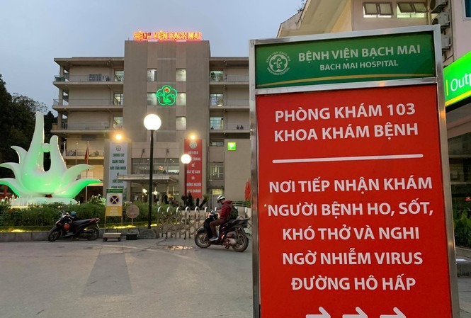 Đến 0h ngày 12/4, Bệnh viện Bạch Mai sẽ được gỡ bỏ phong toả.