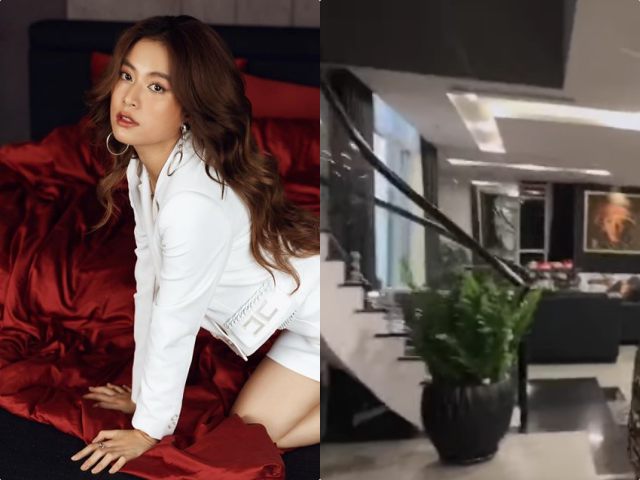 Đời sống Showbiz - Hoàng Thuỳ Linh lộ nhà siêu sang, rộng thênh thang "đi mỏi chân không hết"