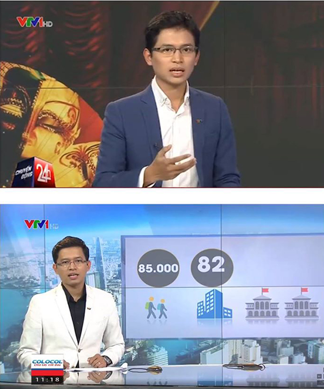 BTV Việt Hoàng gắn bó với "Chuyển động 24h" trong nhiều năm qua