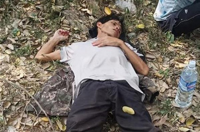 Trần Ngọc Hoàng đã bị bắt giữ khi đang lẩn trốn trong rừng sâu.