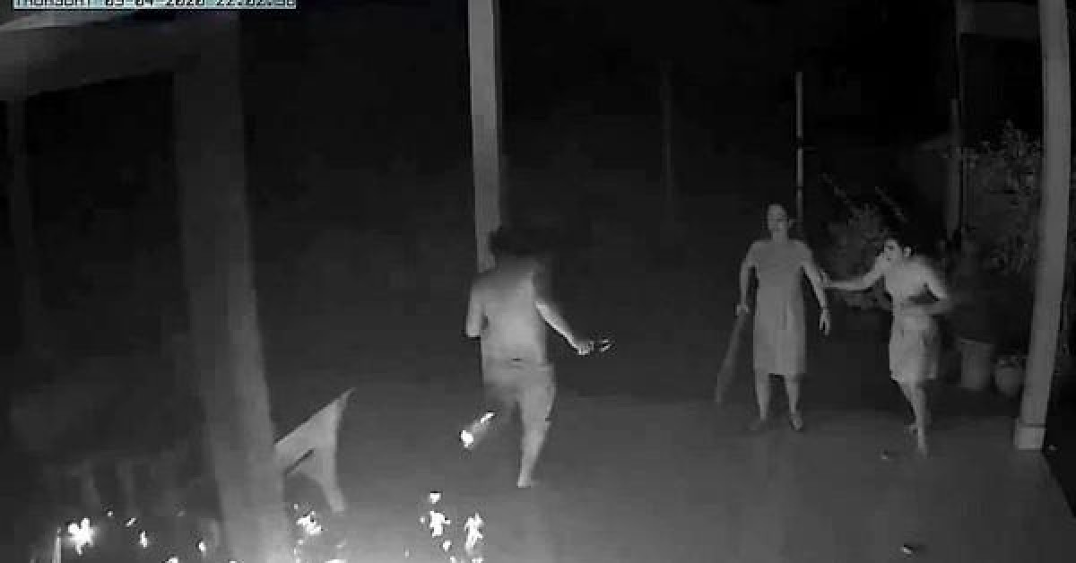 Pháp luật - Vợ bồng con về sống nhà cha mẹ ruột, chồng đến ném bom xăng khủng bố tinh thần