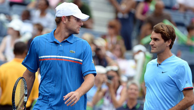 Andy Roddick không hề e ngại Roger Federer
