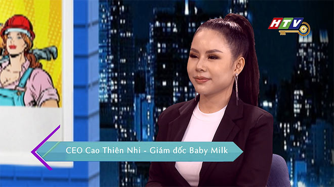 CEO Cao Thiên Nhi – Trao đổi trong chương trình.