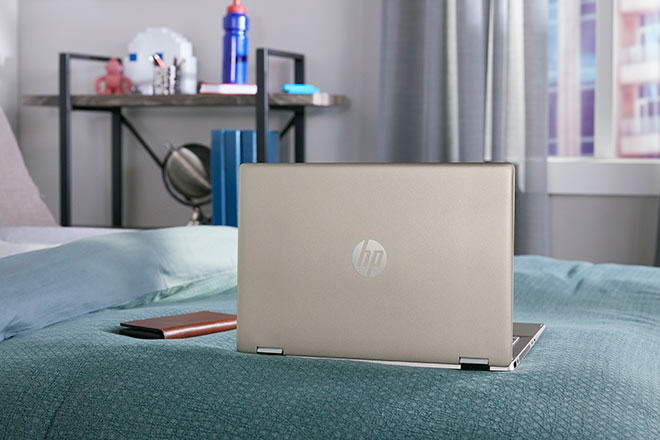 Với cấu hình mạnh mẽ và pin dai, HP Pavilion x360 đáp ứng nhu cầu dạy và học trực tuyến ổn định, hiệu quả.&nbsp;