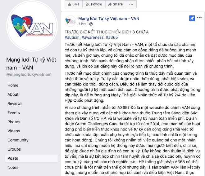 Vụ "gom 100.000 chữ A" trên Facebook: "Chúng tôi nhận lỗi nếu có những sơ suất" - 2