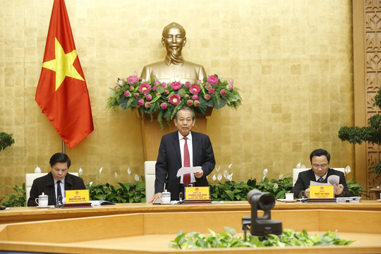 Phó Thủ tướng Thường trực Chính phủ Trương Hoà Bình&nbsp;