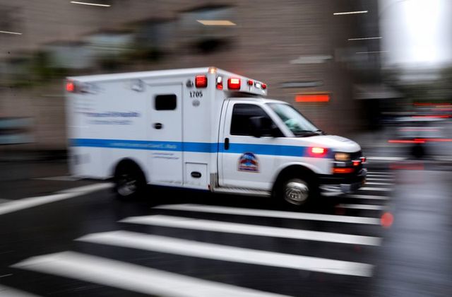Tổng số ca nhập viện ở bang New York ghi nhận ngày giảm đầu tiên kể từ khi dịch bùng phát. Ảnh minh họa: Reuters