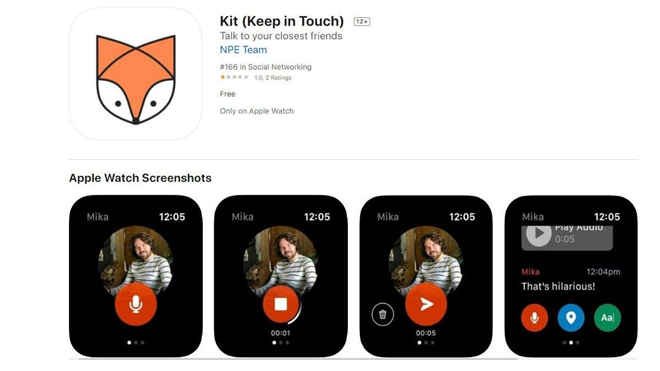 HOT: Facebook tung ứng dụng Kit, giúp Apple Watch gửi tin nhắn độc lập - 1