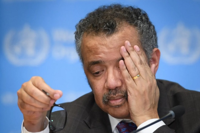 Tổng giám đốc WHO Tedros Adhanom Ghebreyesus.