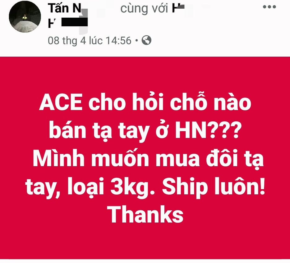 Trong những ngày cách ly xã hội, anh Tấn đã nhờ cộng đồng&nbsp;mạng&nbsp;để tìm mua dụng cụ thể dục tự tập tại nhà