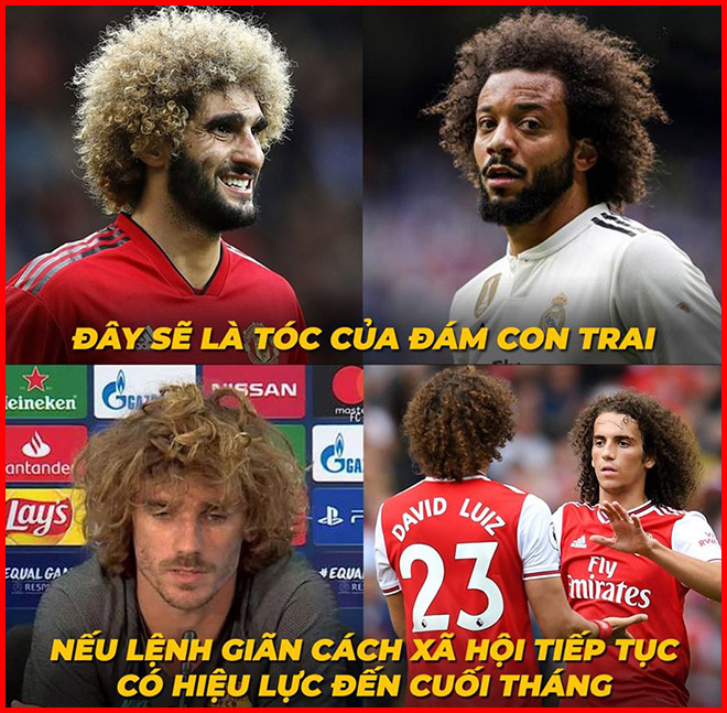 Sau đợt cách ly, tóc của đám con trai sẽ như thế này đây.