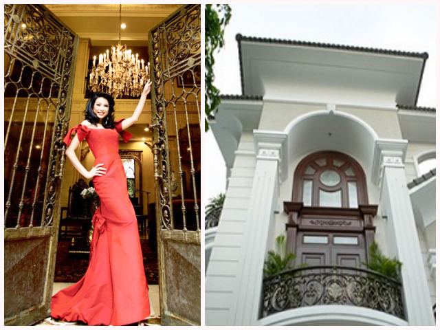 Giải trí - "Hoa hậu giàu nhất VN" xây biệt thự dát vàng lộ cuộc sống sang chảnh khiến ai cũng choáng