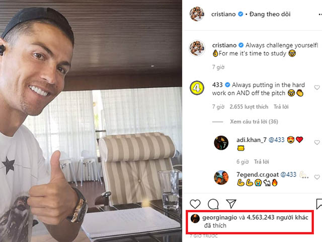 Bóng đá - Ronaldo tung ảnh "độc" khiến triệu fan phấn khích: Vùi đầu học hành