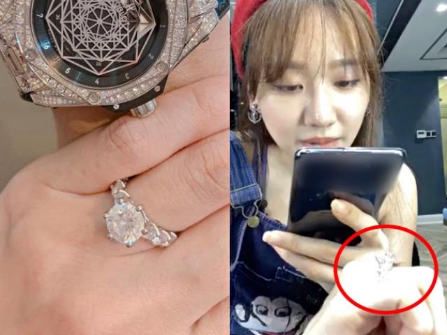 Giải trí - Hari Won khoe nhẫn kim cương được "người yêu" tặng, "khủng" hơn cả nhẫn cầu hôn