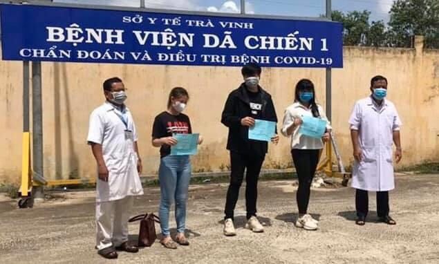 3 bệnh nhân được ra viện tại Trà Vinh ngày 17/4.
