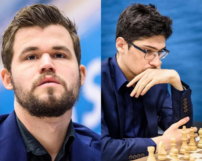 "Vua cờ"&nbsp;Magnus Carlsen thua sốc kỳ thủ 16 tuổi