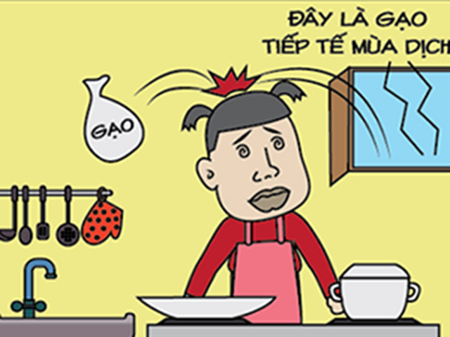 Tranh vui - Những hành động "ấm lòng" trong mùa dịch và cái kết