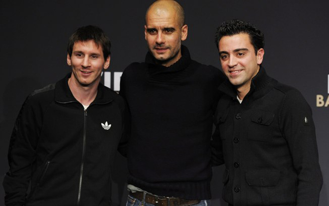 Xavi chịu nhiều ảnh hưởng từ triết lý của Pep Guardiola
