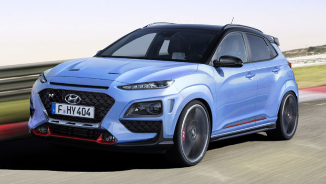 Lộ Hyundai Kona N mạnh 275 mã lực, số sàn 6 cấp và hệ dẫn động AWD - 1