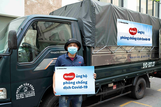Kimberly-Clark Việt Nam và Huggies chung tay hỗ trợ đội ngũ y tế phòng chống dịch - 2