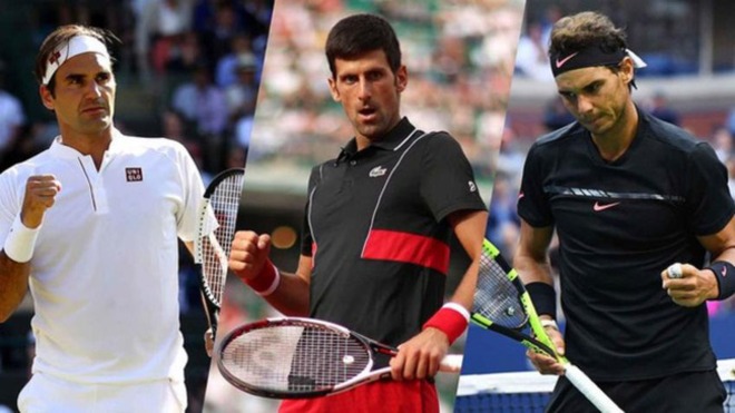 Federer, Djokovic, Nadal