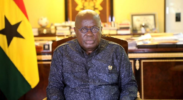 Tổng thống Ghana, Nana Akufo-Addo. Ảnh: Ghanaweb
