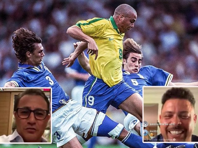 Bóng đá - Ronaldo "béo" hội ngộ Cannavaro: Gợi nhớ màn "1 chọi 2" kinh điển
