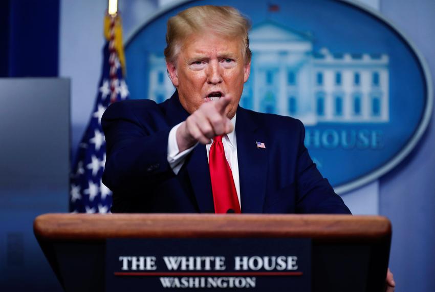 Tổng thống Mỹ Donald Trump. Ảnh: Reuters