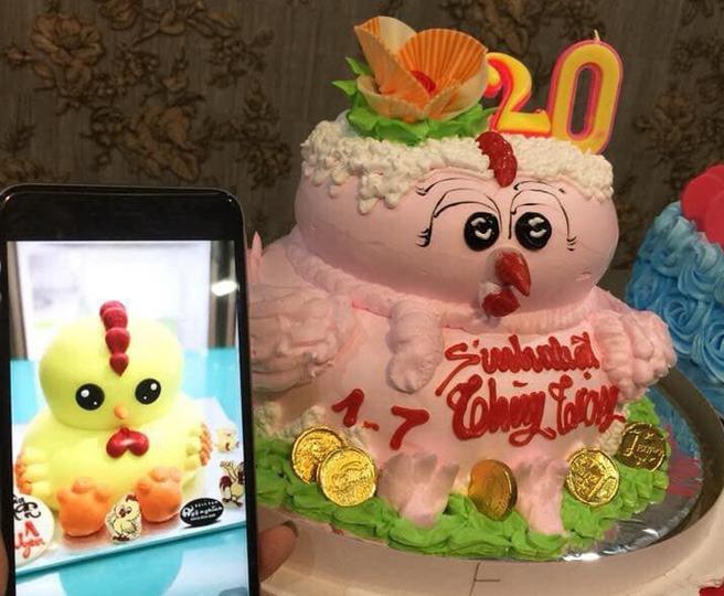 Hello kitty hồng và những chiếc bánh khiến người nhận "khóc không được, cười không xong" - 7