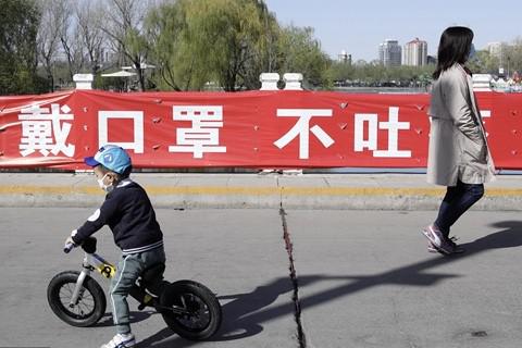 Quận Triều Dương ở Bắc Kinh được coi là khu vực có nguy cơ cao. Ảnh: Tài tân
