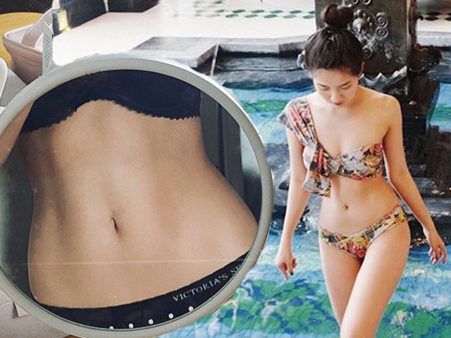 Làm đẹp - Để bụng lõm số 11 nét như kẻ, hiếm có khó tìm của "bạn gái Đan Trường"