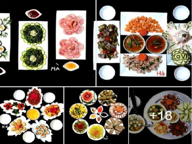 Ẩm thực - Mẹ trẻ Hà Nội chia sẻ mâm 22 mâm cơm trong những ngày cách ly khiến ai cũng xuýt xoa