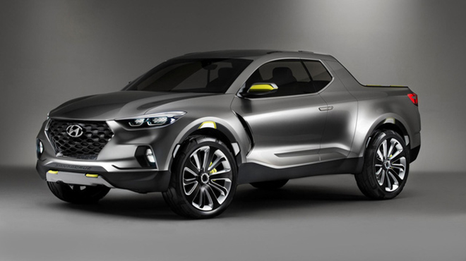 Hyundai Santa Cruz - mẫu bán tải phát triển trên nền tảng Tucson thế hệ mới - 1