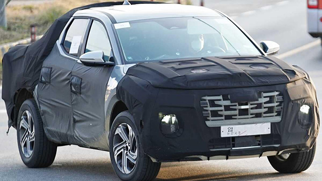 Hyundai Santa Cruz - mẫu bán tải phát triển trên nền tảng Tucson thế hệ mới - 3