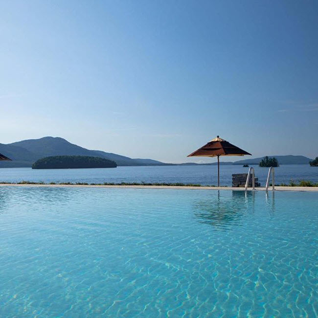 Sagamore, Mỹ: Khu nghỉ dưỡng ở thành phố New York có bể bơi ngoài trời với tầm nhìn tuyệt đẹp ra hồ George.
