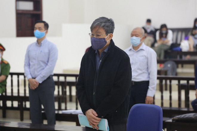 Bị cáo Nguyễn Bắc Son và các bị cáo tại tòa phúc thẩm