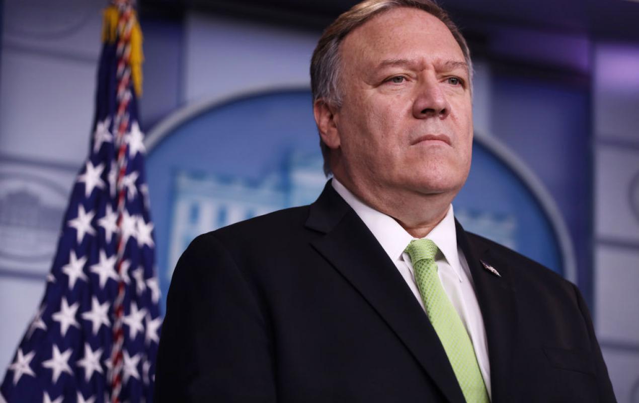 Ngoại trưởng Mỹ, Mike Pompeo. Ảnh: Getty