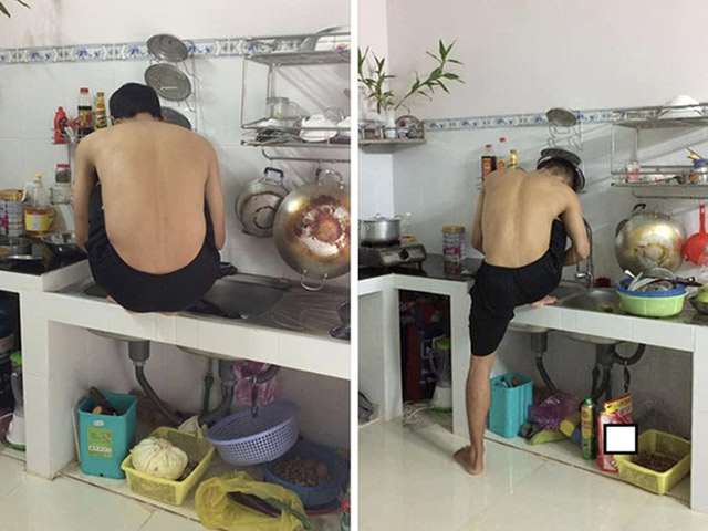 Tranh vui - Chị em đua nhau "dìm hàng" các ông chồng đảm đang trong mùa dịch