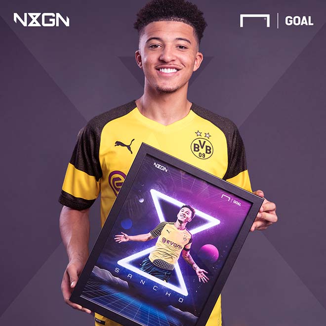 Sancho được tờ Goal bình chọn là Cầu thủ trẻ xuất sắc nhất năm 2019