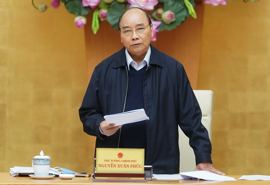 Thủ tướng Chính phủ Nguyễn Xuân Phúc. Ảnh VGP.