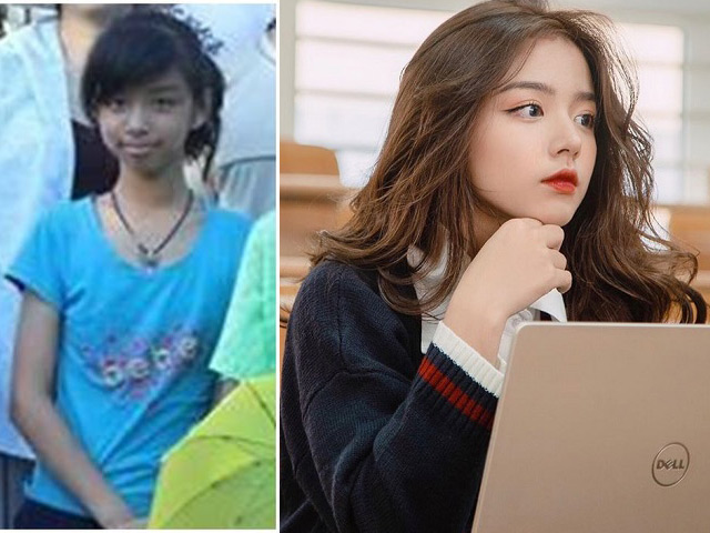 Làm đẹp - Nữ sinh Quảng Bình, Tây Ninh... dậy thì quá xinh tới mức bị bạn bè nghi thẩm mỹ