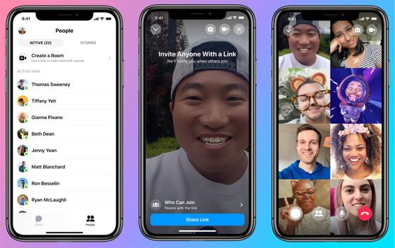 Facebook ra mắt Messenger Rooms, cho phép họp online 50 người - 2