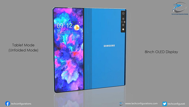 Galaxy Fold 2 đẹp không tưởng trong thiết kế độc đáo - 4