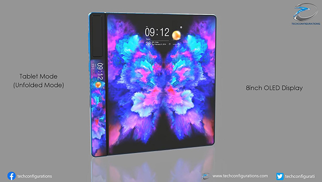 Galaxy Fold 2 đẹp không tưởng trong thiết kế độc đáo - 3