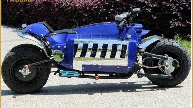 Môtô mạnh nhất thế giới Dodge Tomahawk có bản sao mini 150cc giá rẻ - 1