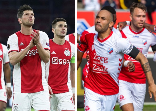 Nhiều đội bóng Hà Lan như Ajax, AZ lên tiếng phản đối quyết định hủy giải, thậm chí&nbsp;Utrecht (ảnh phải) chuẩn bị khởi kiện LĐBĐ Hà Lan