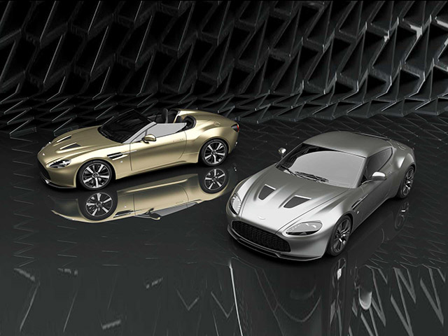 Tin tức ô tô - Lộ bộ đôi siêu phẩm Aston Martin Vantage V12 bản kỉ niệm 100 năm