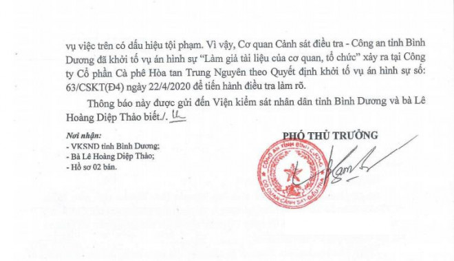 NÓNG: Khởi tố hình sự vụ "cướp" nhà máy cà phê hòa tan Trung Nguyên - 4