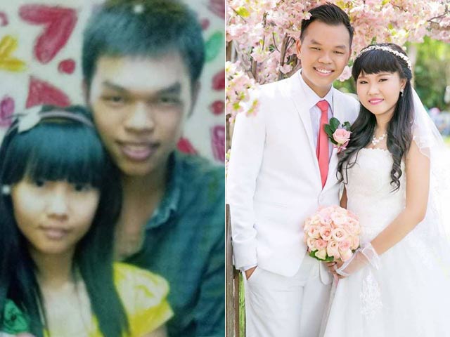 Bạn trẻ - Cuộc sống - Thời cấp 3 ghét nhau như mẻ, cặp đôi "nghiện nhau" cả đời sau một lần họp lớp