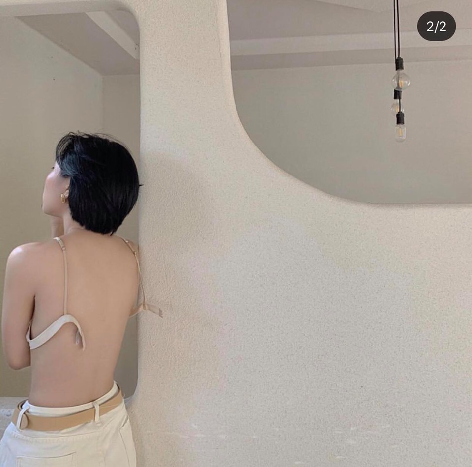 Nữ sinh Buôn Mê Thuột gây tò mò trên Instagram khi thử mốt áo lót ngược - 4